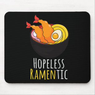 Mousepad Cute Kawaii Ramen Noodles Ramentic sem esperança