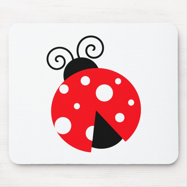 Mousepad Cute Ladybug (Frente)