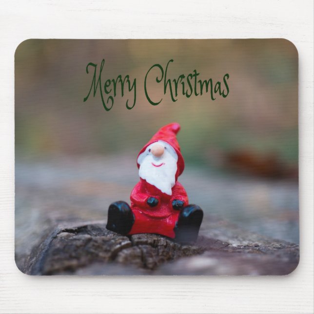 Mousepad Cute Little Santa Clause Merry Christmas (Frente)