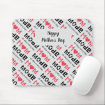 Mousepad Cute Mothers Day Funny Gag Mom Mode Custom<br><div class="desc">Cute Mothers Day Funny Gag Moms Gag Custom Mouse Pad for a tech mom. Perfect gift for moms on any special occasion</div>