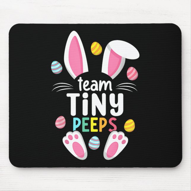 Mousepad Cute Nicu Picu Páscoa de Enfermeiro Dia Estetoscóp (Frente)