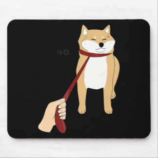 Mousepad Cute Shiba Inu Nope - Doge Meme