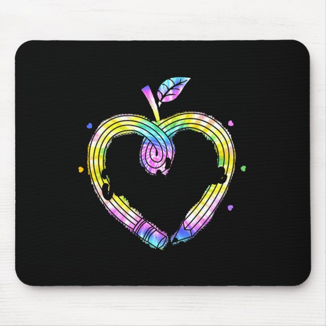 Mousepad Cute Teacher's Aide Shirt Appreciation Day Gift He (Frente)