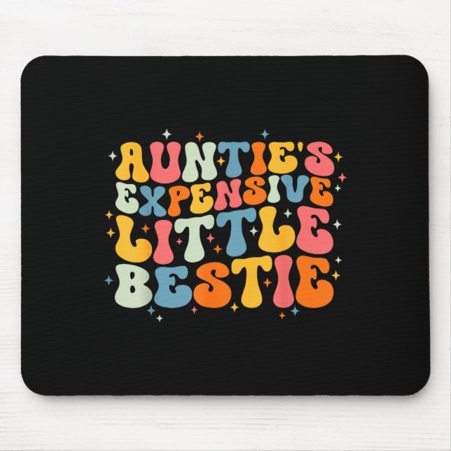 Mousepad Cute Toddler Boy Girl Funny Aunties Expensive Litt (Frente)