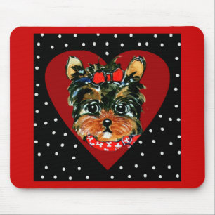 Mousepad Cute Yorkie Poo fofo
