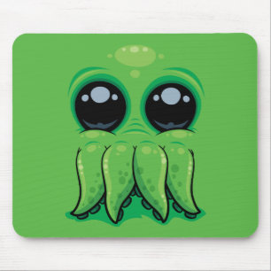 Mousepad CuteCthulhu Rosto Cthulhu Fofo