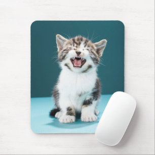 Mousepad Cutest Baby Animals Meowing Baby Kitten