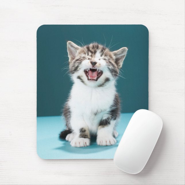 Mousepad Cutest Baby Animals | Meowing Baby Kitten (Com mouse)