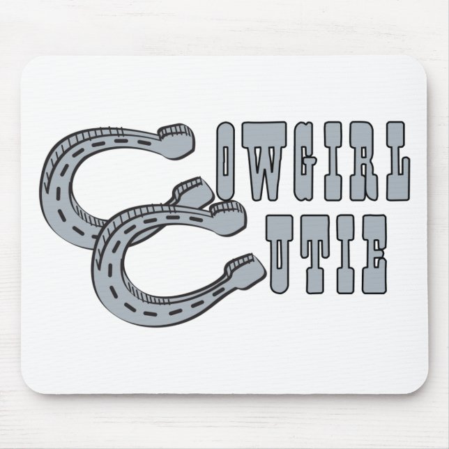 Mousepad Cutie CowGirl (Frente)