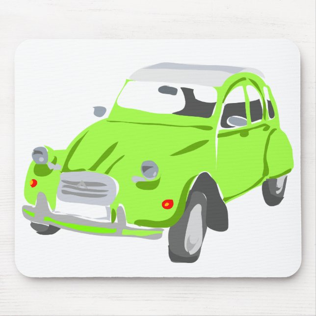 Mousepad CV verde Mousemat de Citroen 2 (Frente)