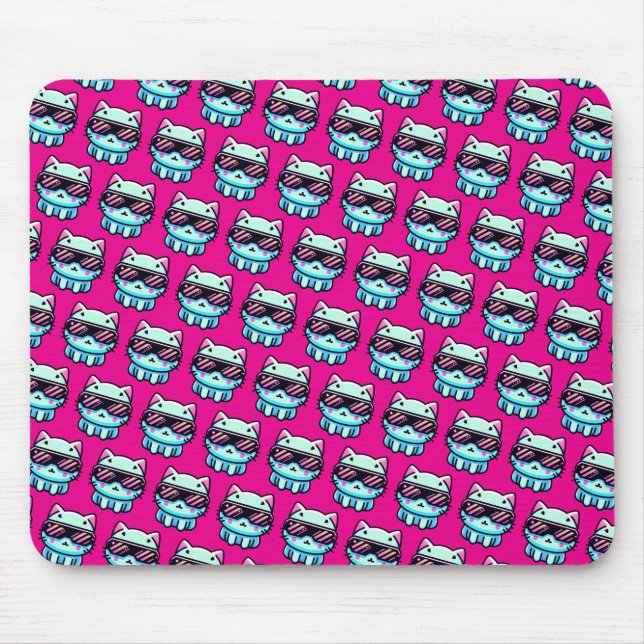 Mousepad Cyber Cat (Frente)