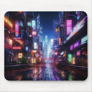 Mousepad Cyberpunk City Night