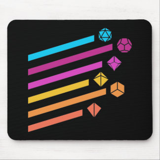 Mousepad Cyberpunk Dice Ray Tabletop RPG