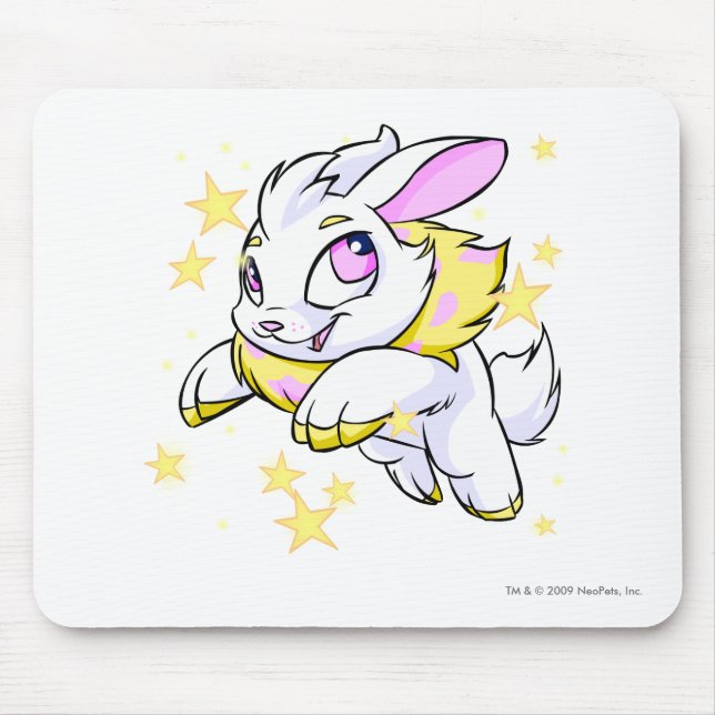 Mousepad Cybunny elétrico mágico (Frente)