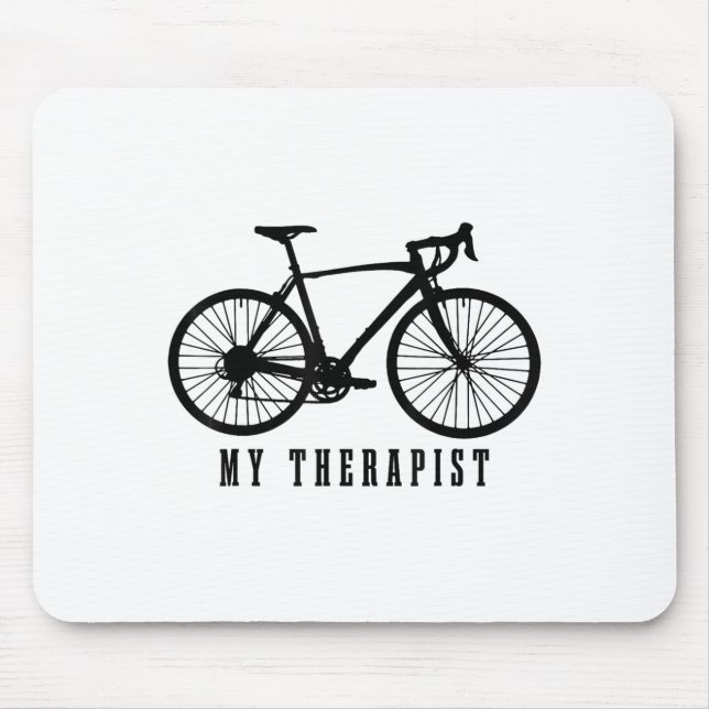 Mousepad Cycling My Therast Funny Road Bike  (Frente)