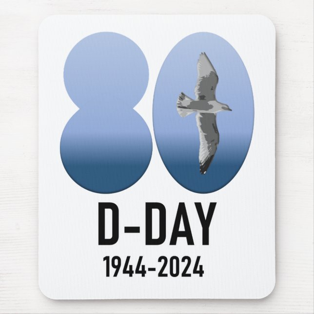 Mousepad D-Day 80 - 1944-2024 (Frente)