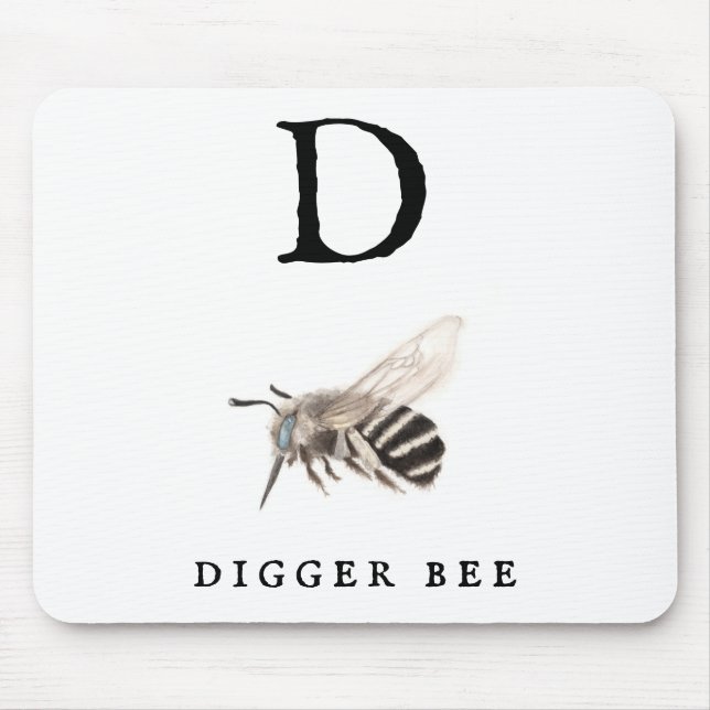Mousepad "D" Digger Bee (Frente)