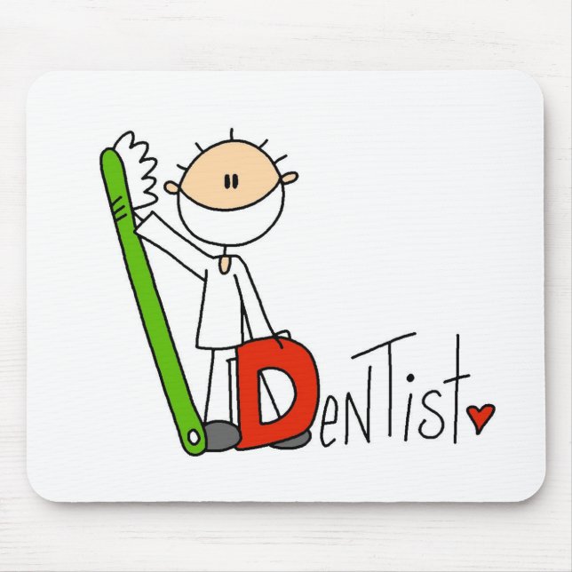 Mousepad D é de Dentista (Frente)
