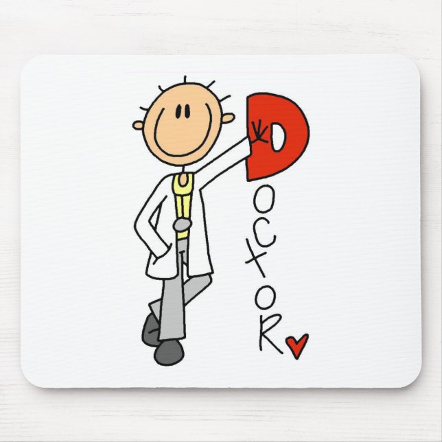 Mousepad D é de Doutor (Frente)