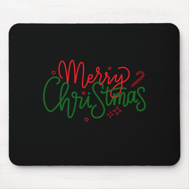 Mousepad D Family Christmas Family Name  (Frente)