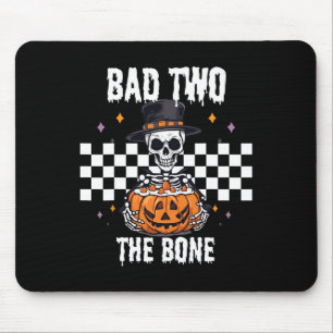 Mousepad D Para O Esqueleto Osso Figurino De Halloween