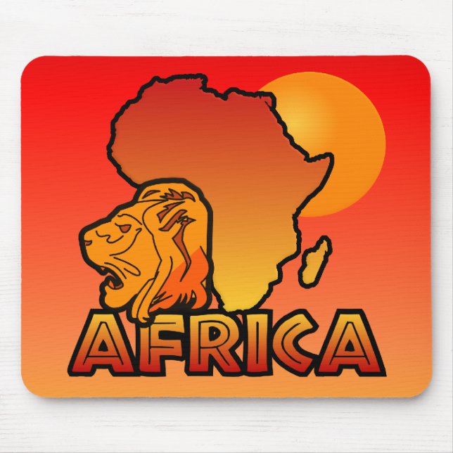 Mousepad da África (Frente)