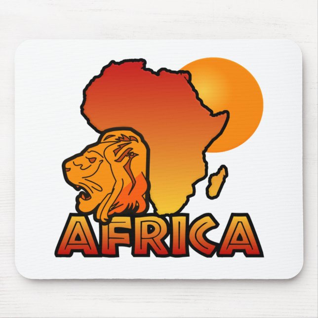 Mousepad da África (Frente)