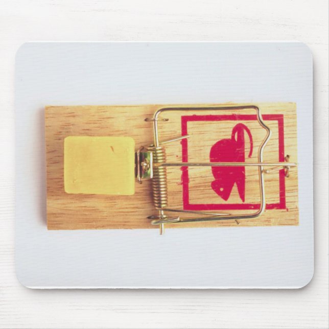 mousepad da armadilha do rato (Frente)