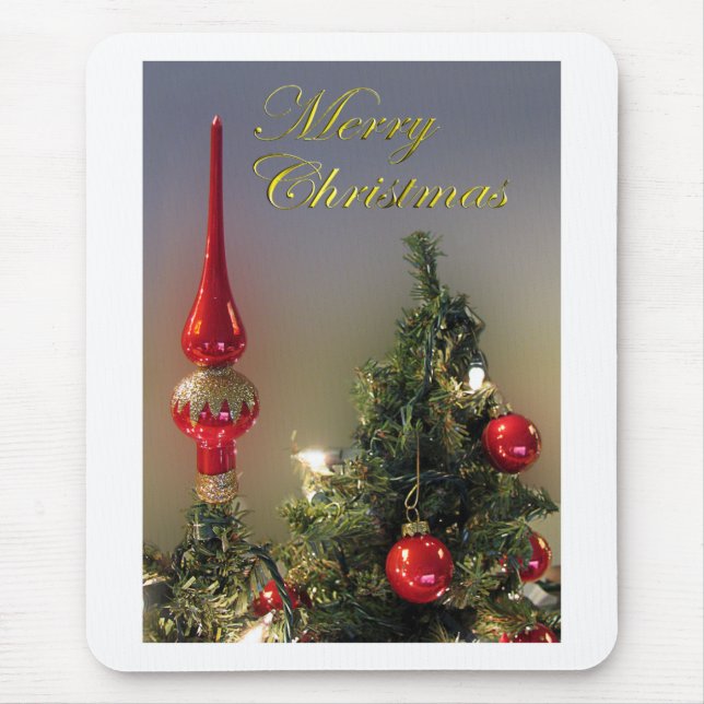 Mousepad da Árvore de Natal (Frente)