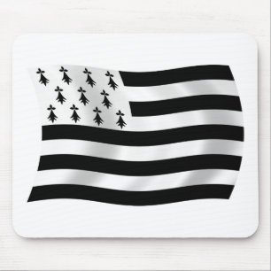 Mousepad da Bandeira da Bretanha