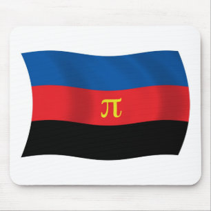 Mousepad da Bandeira da Poliamoria