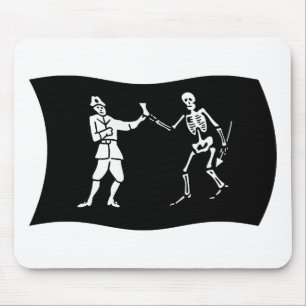 Mousepad da Bandeira de Bartholomew Roberts