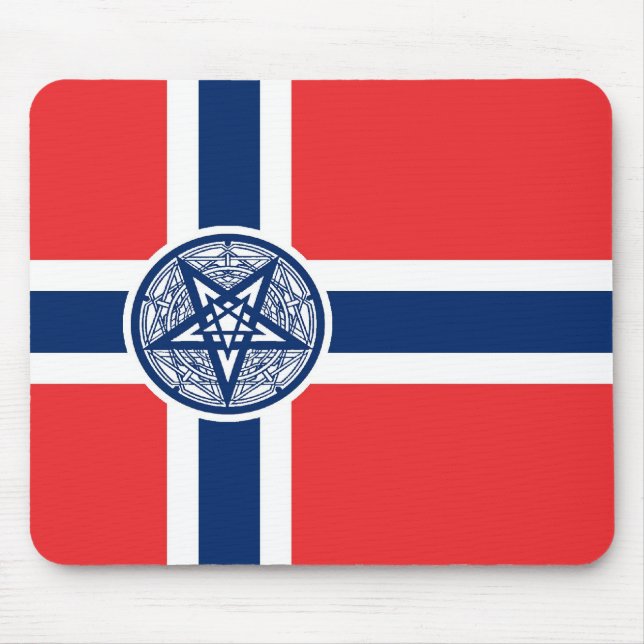 Mousepad da bandeira de Dimmu Borgir (Frente)