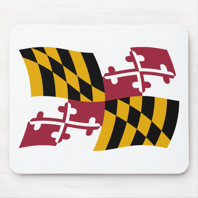 Mousepad da Bandeira de Maryland (Frente)