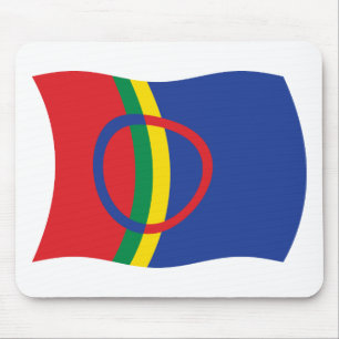 Mousepad da Bandeira do Povo Sami