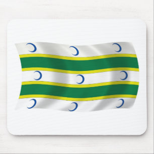 Mousepad da Bandeira do Turcomenistão