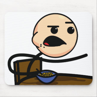 Mousepad da cara do cereal