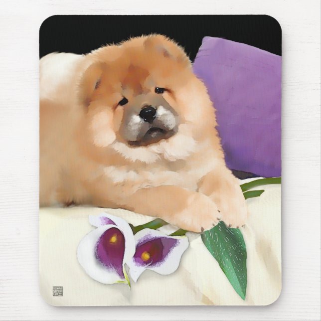 Mousepad da comida do heARTdog de CALLIE (Frente)