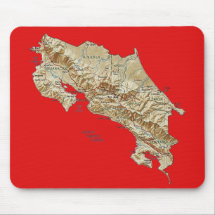 Mousepad da Costa Rica