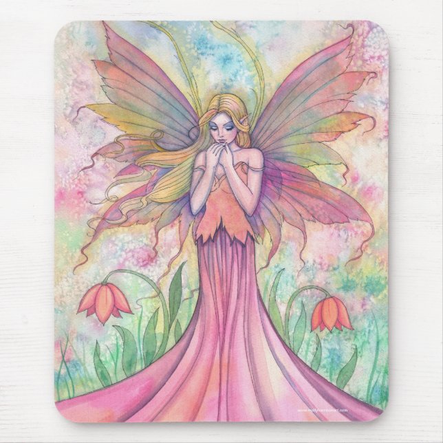 Mousepad da Fada das Flores Silvestres (Frente)