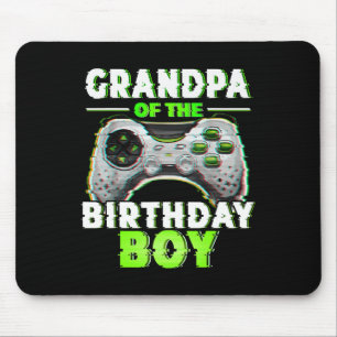 Mousepad Da Família De Jovens Jogadores De Vídeo De Anivers