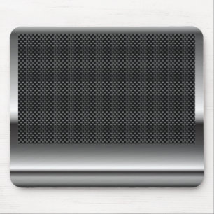 Mousepad da fibra do carbono