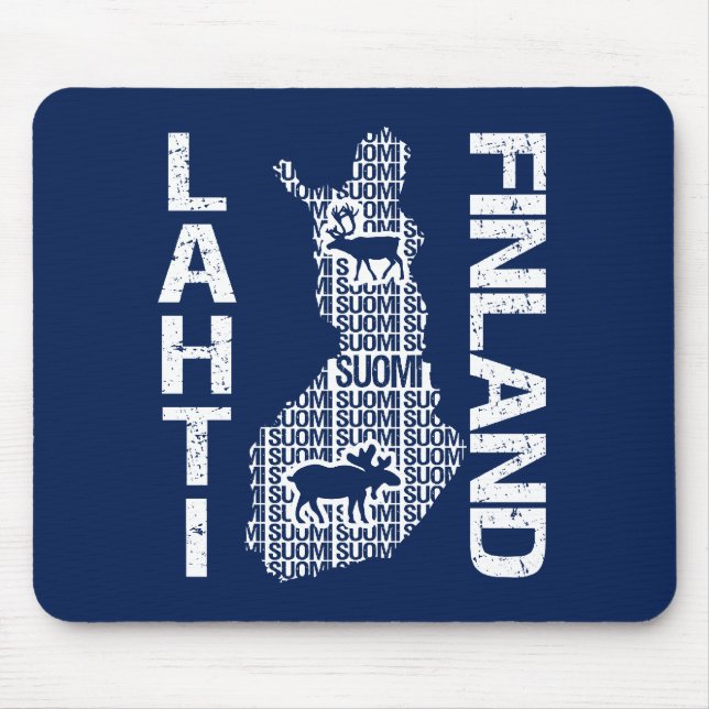 Mousepad da FINLÂNDIA - Lahti (Frente)