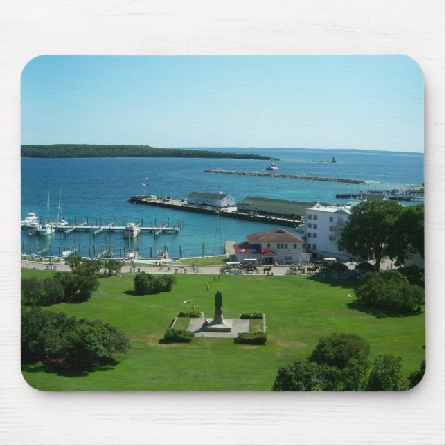 Mousepad da Ilha Mackinac (Frente)