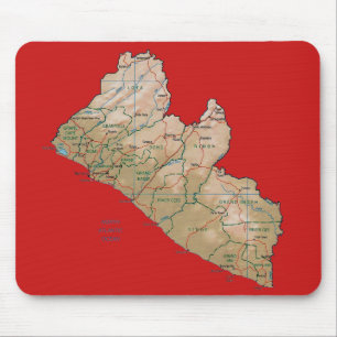 Mousepad da Libéria