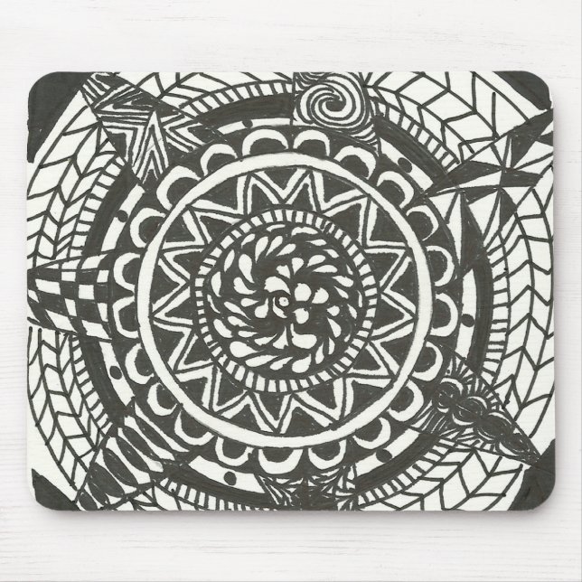 Mousepad da mandala (Frente)