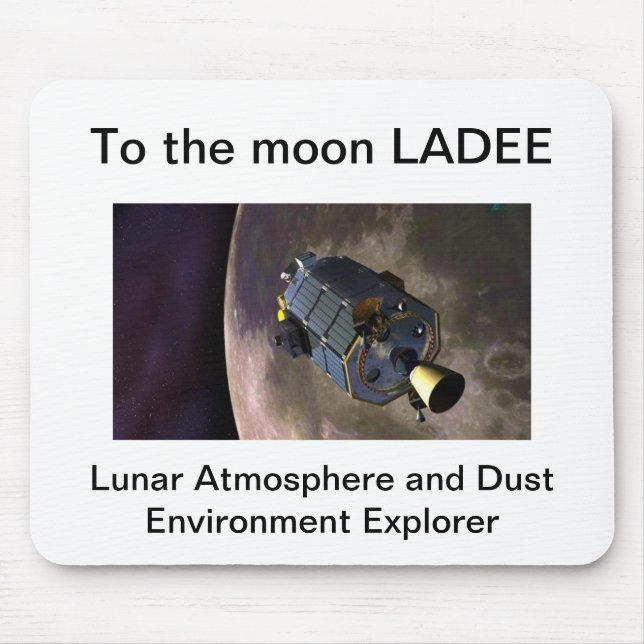 Mousepad da missão da lua de LADEE (Frente)