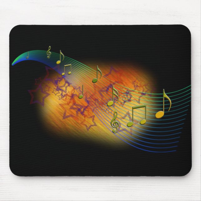 mousepad da música (Frente)