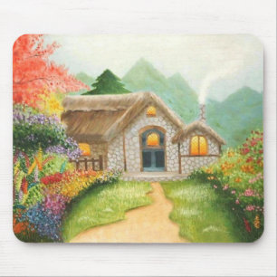 Mousepad da opinião do jardim