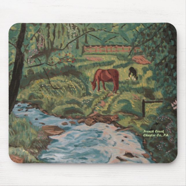 Mousepad da paisagem da angra (Frente)